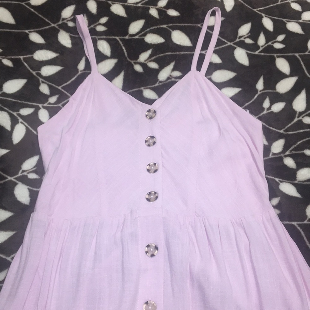 🌺Good Luck Gem Button Front Dress Size L NWT - Picture 6 of 8